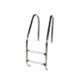 ESCALERA DE ACERO INOX. 2 PASOS ANTIDESLIZANTES (07634) - ASTRAL