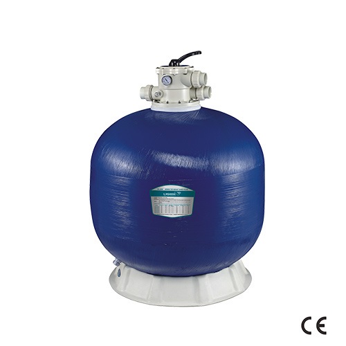 Easy to Use Sixposition Valve Top Mount Fiberglass Sand Filter